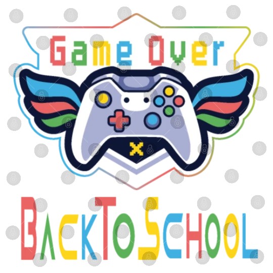 Fun Color Game Over Back To School Digital Files