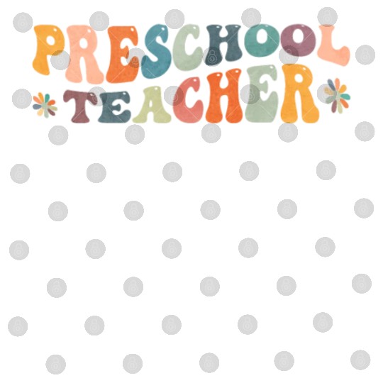 Groovy Preschool Teacher Kindergarten Teaching Digital Files