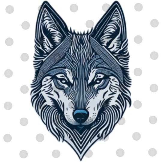 Beautiful wolf face Digital Files