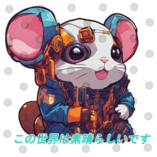 R3d DataHam // Cyberpunk Hamster Digital Files