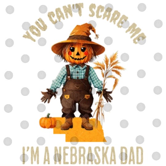 I’m a Nebraska Dad Halloween Fall Autumn Digital Files