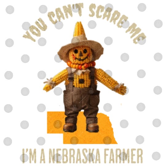 I’m a Nebraska Farmer Halloween Fall Autumn Digital Files
