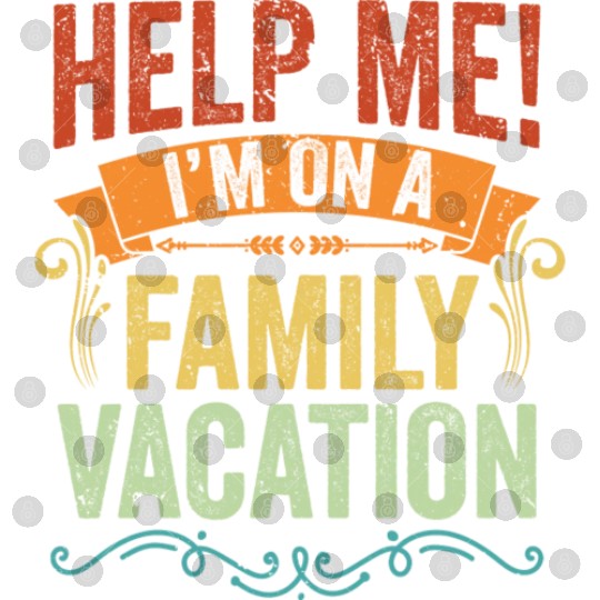 Help Me I m On A Family Vacation Vintage Vacation Digital Files