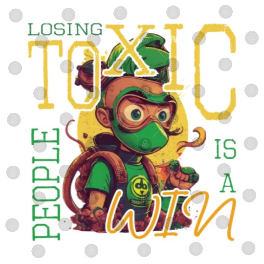 losing toxic people is a win Digital Files