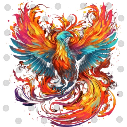 Phoenix Bird Mythical Digital Files