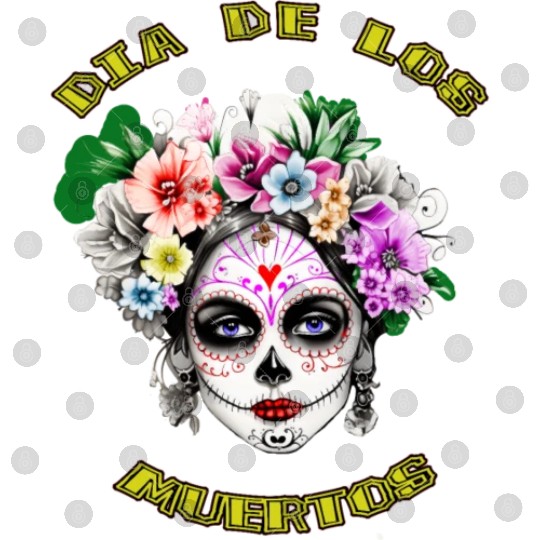 flower girl - day of the dead Digital Files