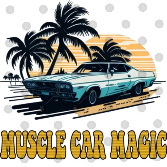 Muscle Car Magic Digital Files