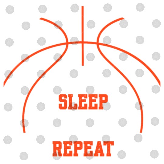 Eat Sleep Basketball Repeat Digital Files
