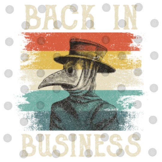 Plague Doctor Mask Vintage Retro Quarantine Humor Digital Files