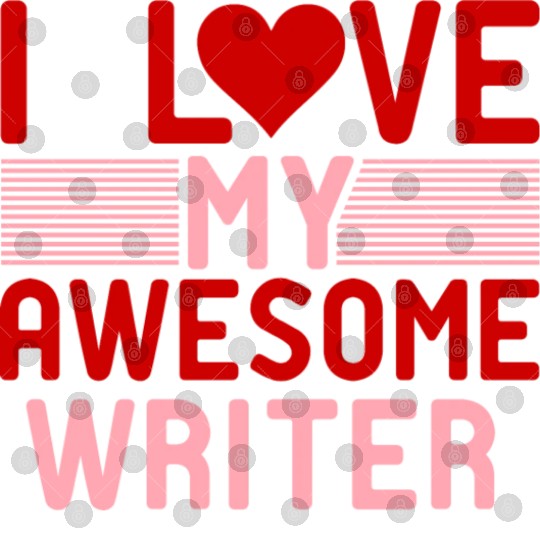 I love My Awesome Writer Digital Files