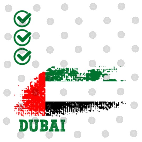 Luggage Passport No Kids Dubai Bound Vacation Digital Files