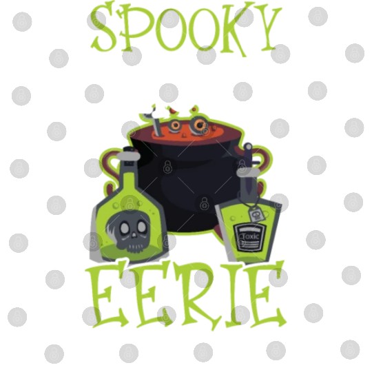 Spooky Shots Eerie Elixirs Bartender Halloween Digital Files