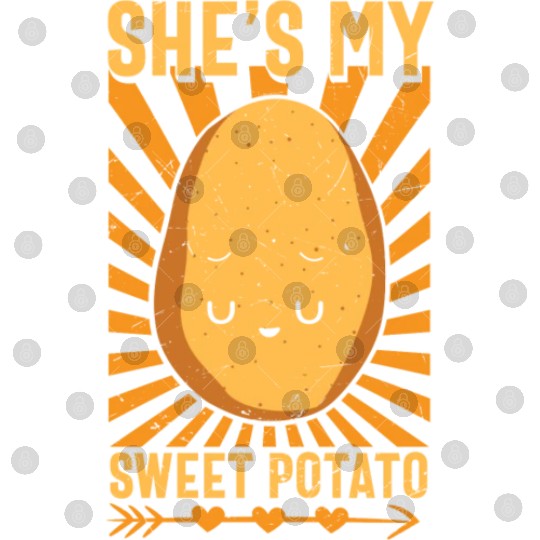 She s My Sweet Potato Funny Matching Halloween Digital Files