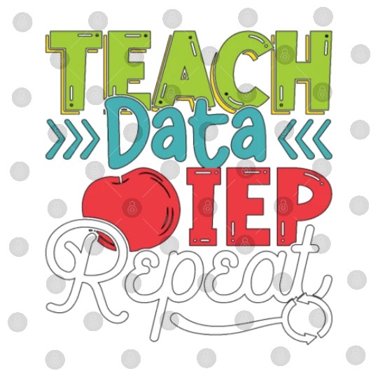 IEP Teach Data IEP Repeat Educator Sped Teacher Digital Files