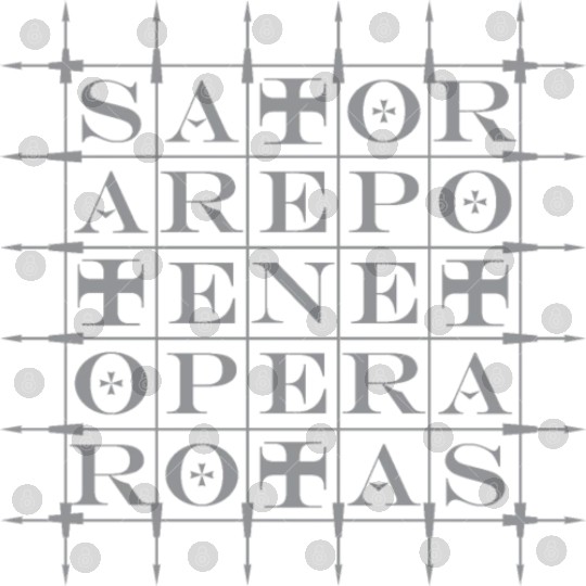 SATOR Square [GREY] Digital Files