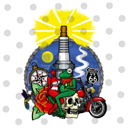 Pinup and night frog Digital Files