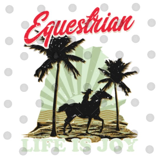 Equestrian Life Riding Girl Horseback Digital Files