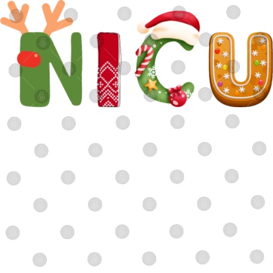 Cute NICU Christmas design Digital Files