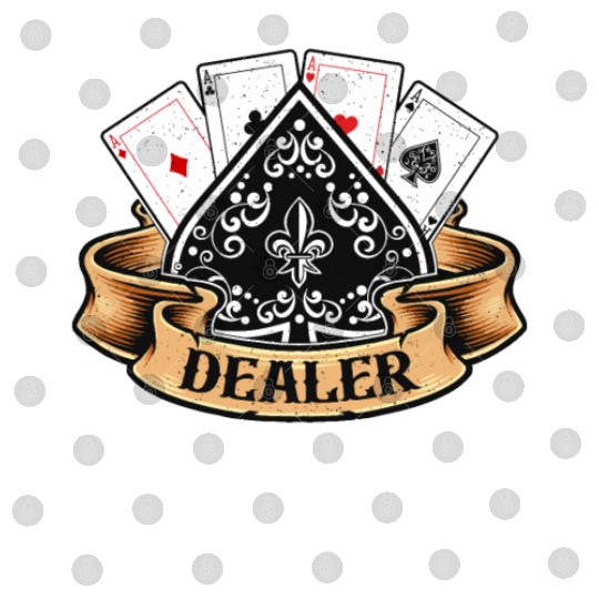 Classic Blackjack Dealer Gambling Card Game Casino Digital Files
