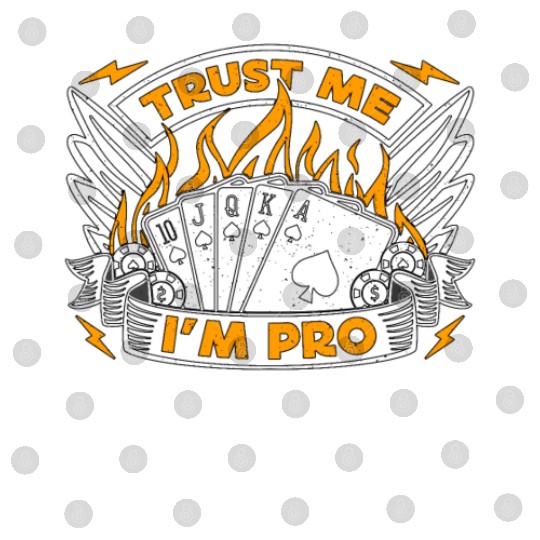 Classic Blackjack Trust Me I'm Pro Loves Card Game Digital Files