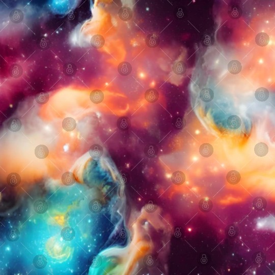 Galaxy nebula abstract design Digital Files