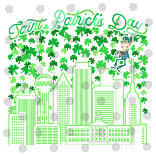 Saint Patrick's Day Dallas Texas Digital Files