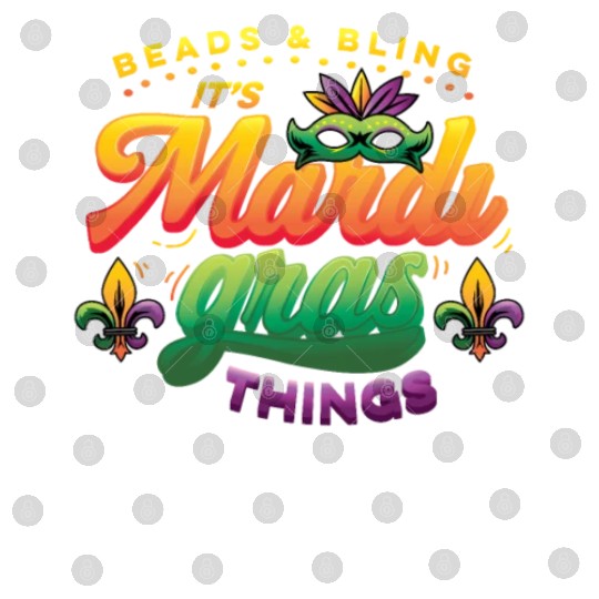 Beads & Bling It's Mardi Gras Things Digital Files