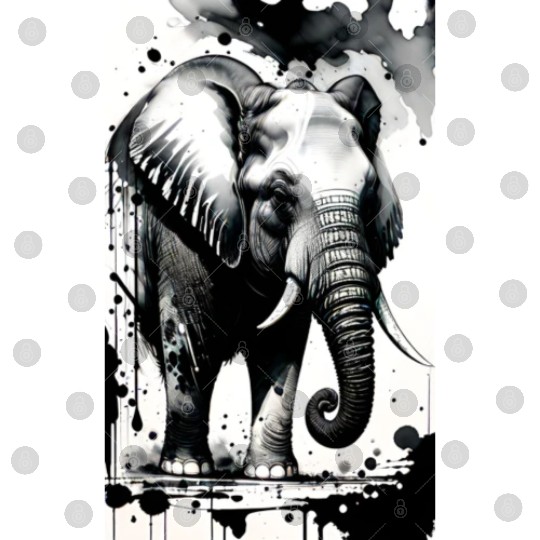 Elegant Elephants: Elevate Your Style with Grace Digital Files