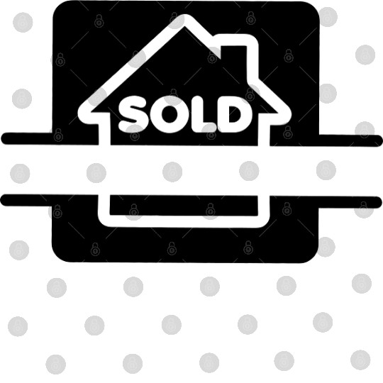 House sold sign logo Digital Files