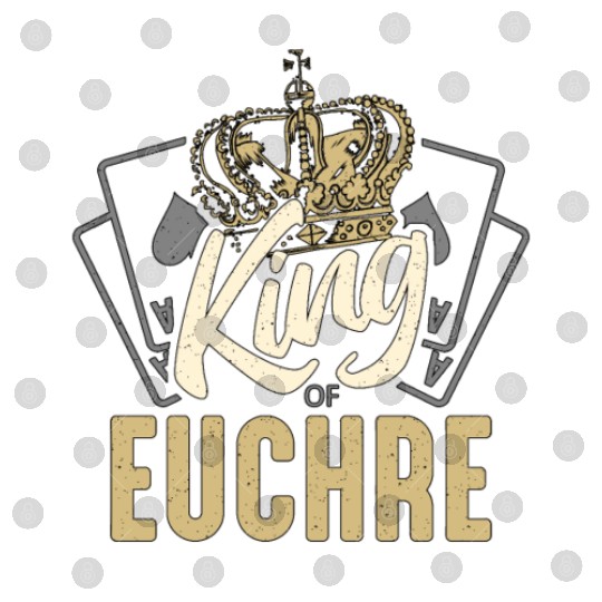 Euchre King Of Euchre Board Game Playing Cards Digital Files