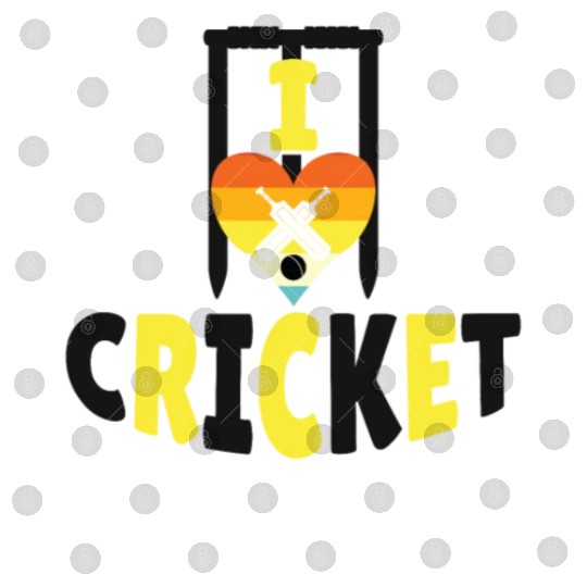 I Love Cricket Digital Files