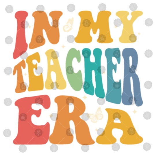 Groovy In My Teacher Era, Teachers, Teaching Digital Files