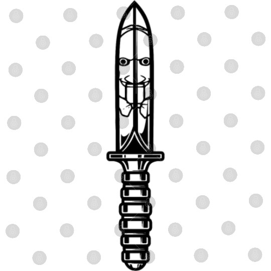 Horror movie characters in knives Digital Files