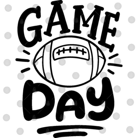 football Fanatic - Game Day Style Digital Files