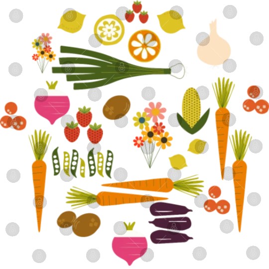 Vegetable Herb Garden Digital Files