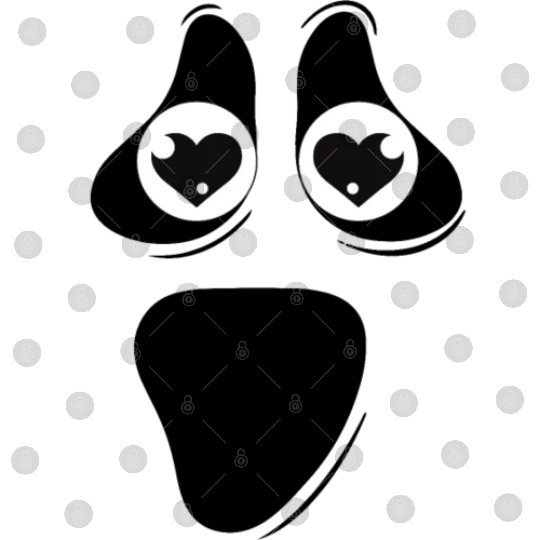 Cute Inlove Ghost Face Digital Files
