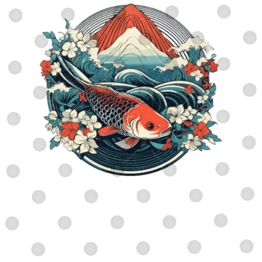 Koi Fish Koi Carp Japanese Koi Garden-Pond Koi Digital Files
