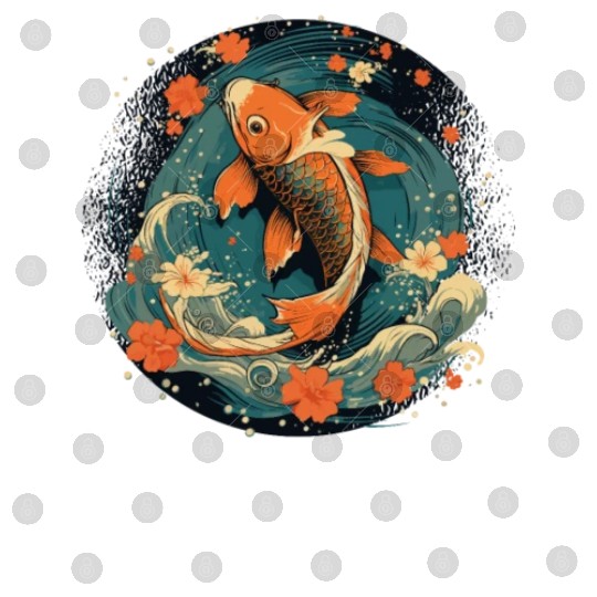 Koi Fish Koi Carp Japanese Koi Garden-Pond Koi Digital Files