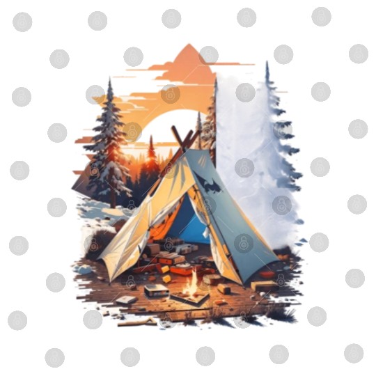 Ripped tent Unisex Digital Files