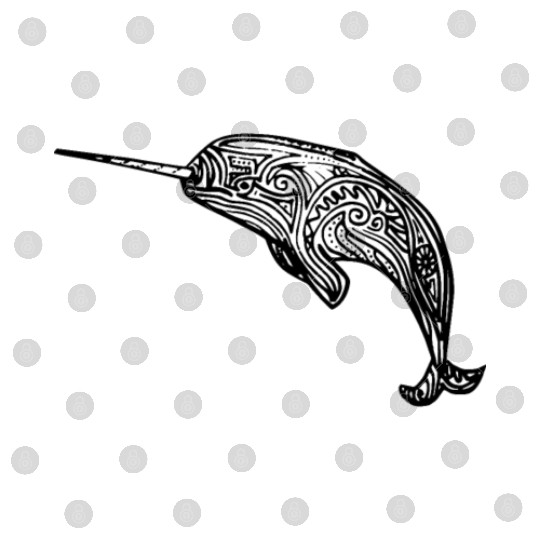 Narwhal Swirl Digital Files
