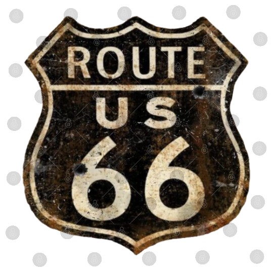 Route 66 vintage sign 2 Digital Files