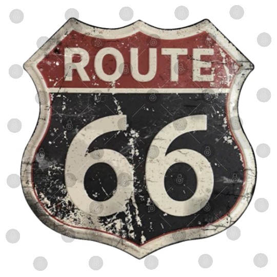 Route 66 vintage sign Digital Files
