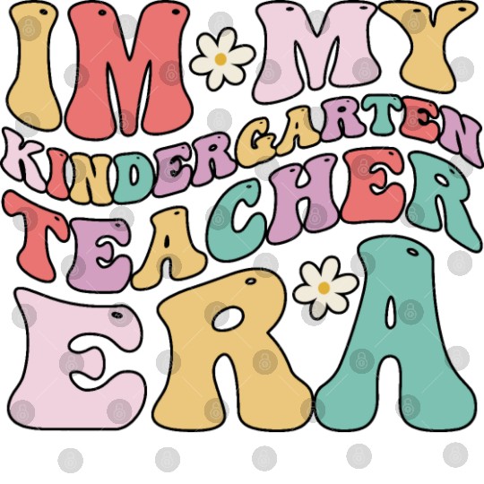 In My Kindergarten Teacher Era Fun Back To School Digital Files