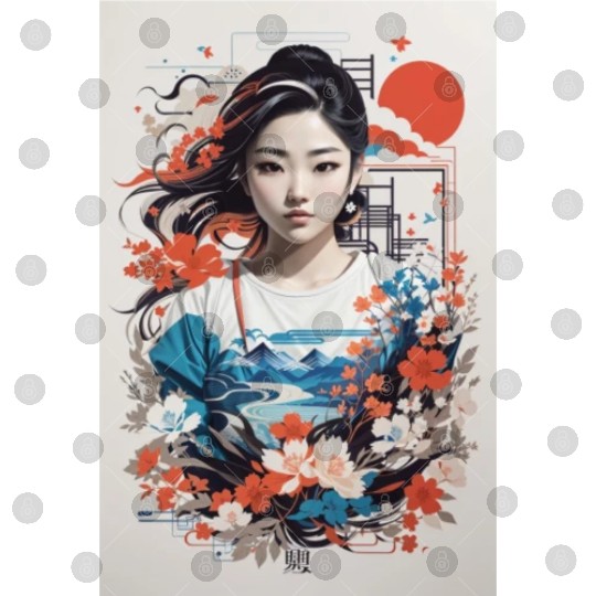 Unisex Japanese sticker designs Digital Files