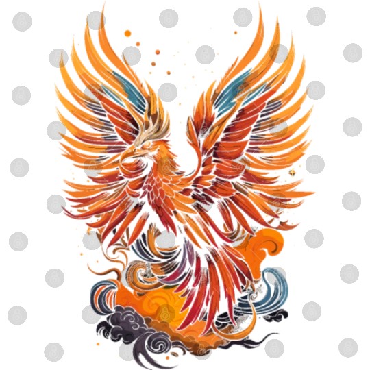 Phoenix bird - Ancient Greek Mythology Digital Files