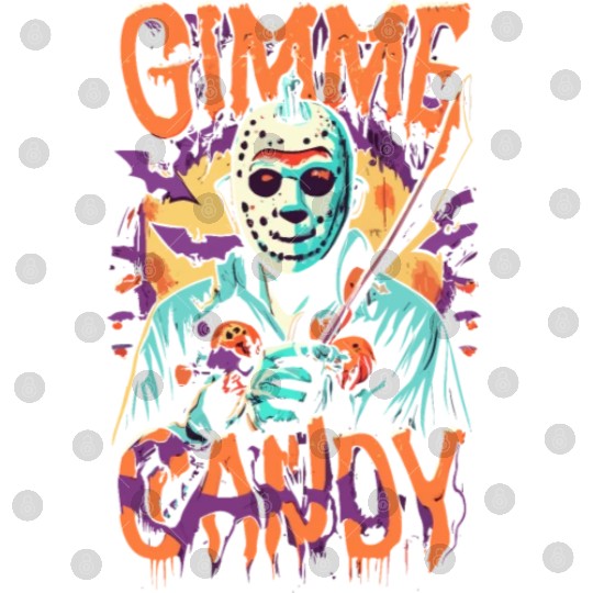Halloween Gimme Candy Spooky Season Digital Files