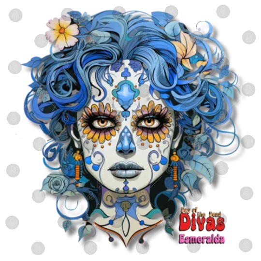 Day of the Dead Divas - Esmeralda Digital Files
