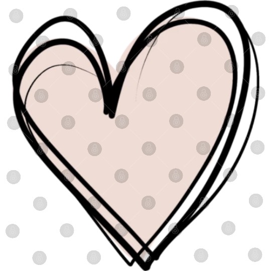 Pink heart Digital Files