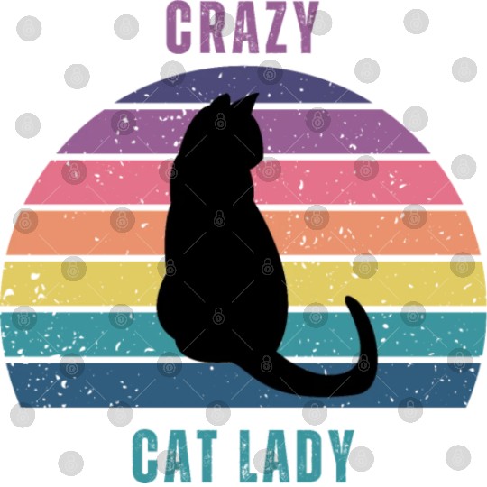 crazy cat lady Digital Files