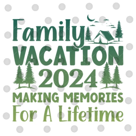 Family Vacation Making Memories Lifetime Digital Files